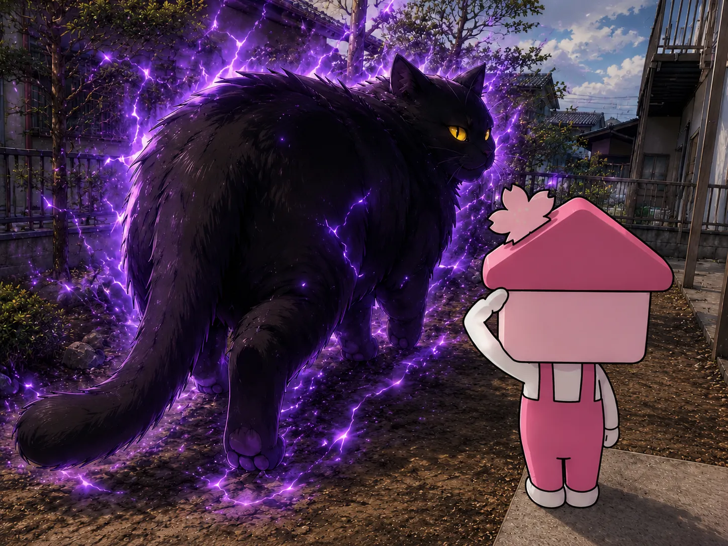 黒猫様、どうかお元気で。福島市森合の花壇を撤去しました!