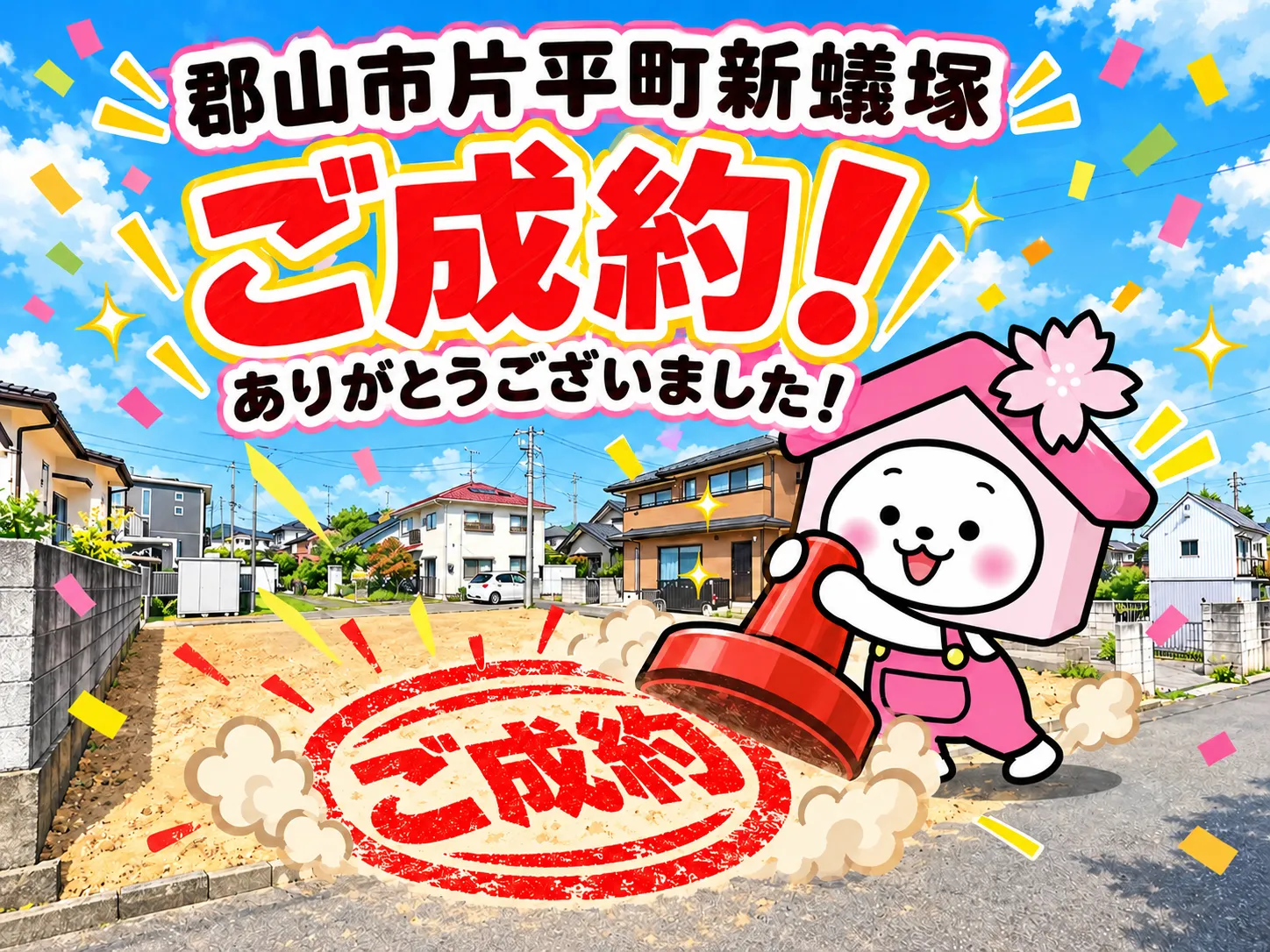 【ご成約御礼】郡山市片平町新蟻塚